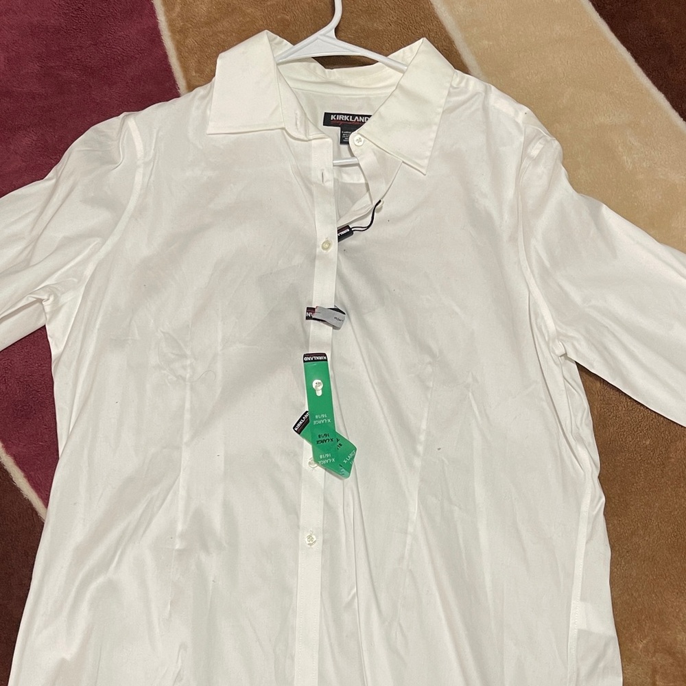 Kirkland Signature women’s Classic White Dress Shirt
